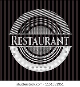 Restaurant silver emblem