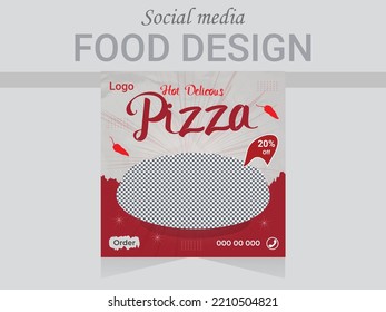 Restaurant social media food design template , vector poster design layout , popular poster design for burger, chickens , ice cream . 