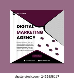 Plantilla de diseño de publicación de medios sociales