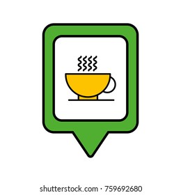 restaurant social media square pointer web