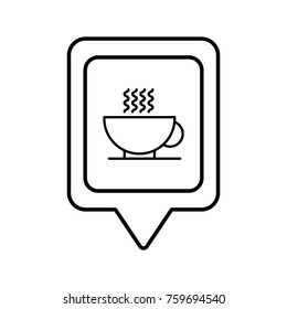 restaurant social media square pointer web