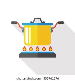 restaurant soup flat icon