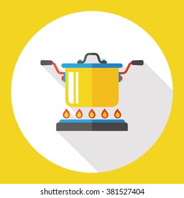 restaurant soup flat icon