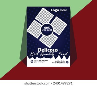 Restaurant Sonderangebot Vorlage Design für Marketing. Vorlage für das köstliche Menü
