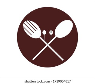Restaurant spoon logo design - amazing catty logo 