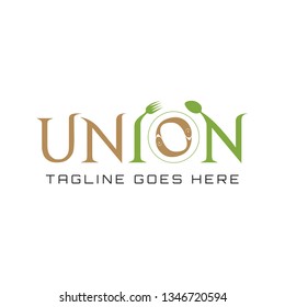 Restaurant spoons logo design vector icon symbol template