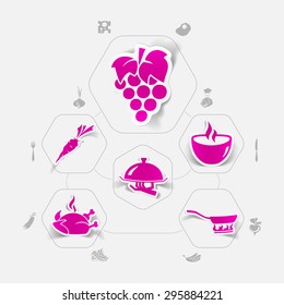 restaurant sticker infographic