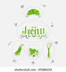 restaurant sticker infographic