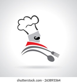 Restaurant symbol concept