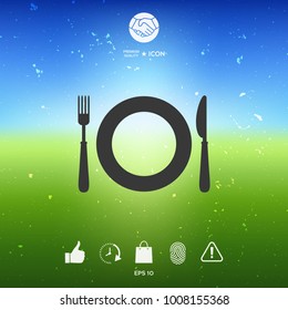 Restaurant symbol icon