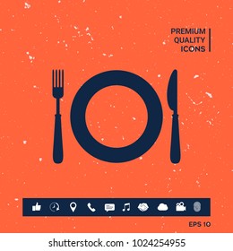 Restaurant symbol icon