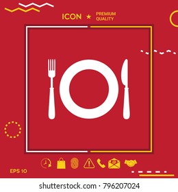 Restaurant symbol icon