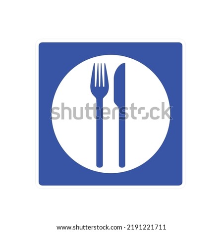 restaurant symbol icon vector illustration