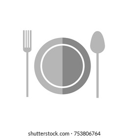 Restaurant Symbol Simple Vector Graphic Illustration Image