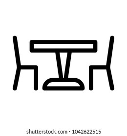 Restaurant Table and Chair