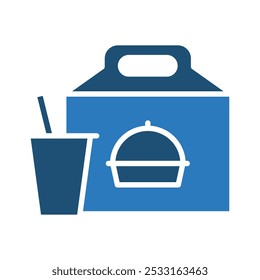 Restaurant Takeout icon line vector illustration