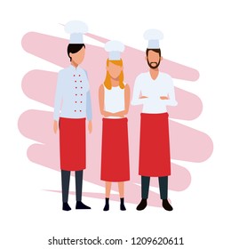 Restaurant teamwork avatar
