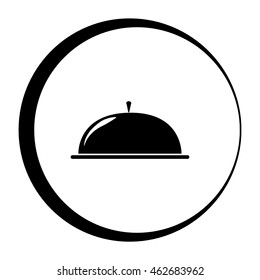Restaurant tray icon