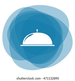 Restaurant tray icon