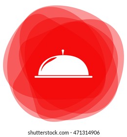 Restaurant tray icon