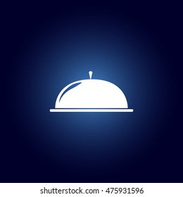 Restaurant tray icon