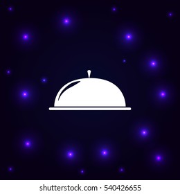 Restaurant tray icon