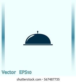 Restaurant tray icon