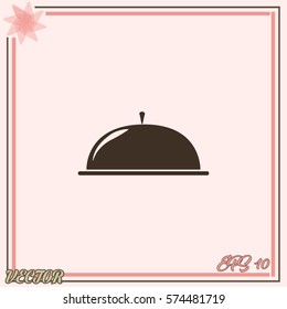 Restaurant tray icon