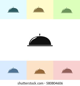 Restaurant tray icon