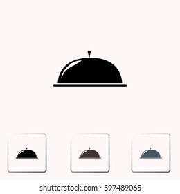 Restaurant tray icon