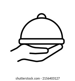 Icono de la bandeja del restaurante