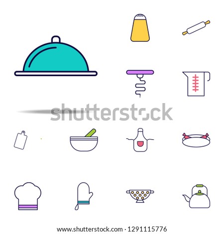 restaurant tray icon. web icons universal set for web and mobile
