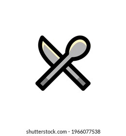 Restaurant-Benutzeroberfläche - Leitbild Logo Vektorgrafik
