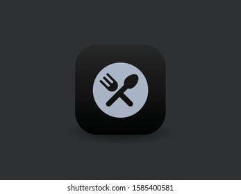 Restaurant - Vector App Icon