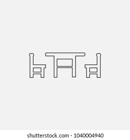 restaurant vector icon