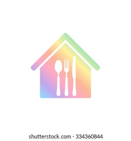restaurant -  vector icon
