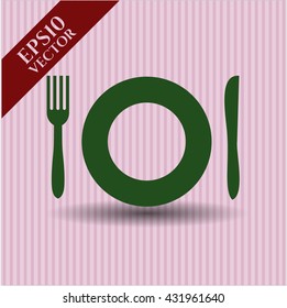 Restaurant vector icon