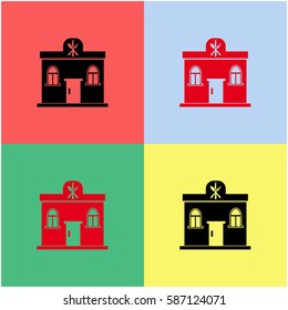 Restaurant vector  icon.