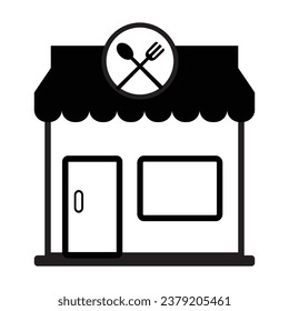 Restaurant Vector icon. Hotel symbols. 