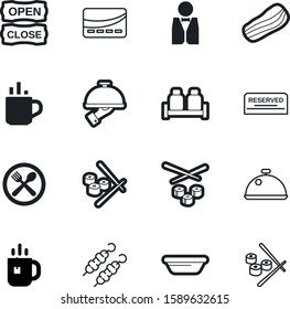 restaurant vector icon set such as: buy, retail, steel, utensil, slice, smoked, communication, mocha, lamb, reserve, relish, dishware, grill, money, cash, reserved, powder, cooked, airport, latte