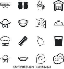 restaurant vector icon set such as: bowl, list, seasoning, pepper, delicious, smoked, break, coffee, soft, caffeine, dish, tool, chopping, mocha, cappuccino, slice, work, shaker, lobby, gourmet