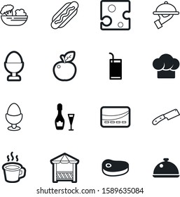 restaurant vector icon set such as: product, internet, holiday, silver, credit, lettuce, chop, sale, milk, ham, morning, dairy, cheddar, cocktail, delicious, ice, pay, mocha, vitamin, christmas, dog
