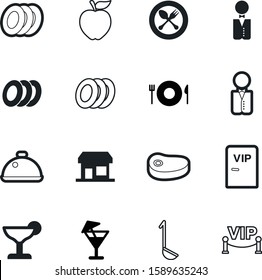 restaurant vector icon set such as: handle, hot, retail, delicious, front, juice, eating, party, diner, window, dessert, scotch, diet, beef, fill, champagne, chef, dome, cloche, dishware, dining