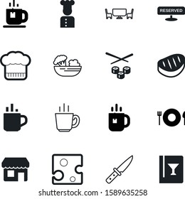 restaurant vector icon set such as: leaf, metal, lettuce, garden, spoon, start, commercial, parmesan, holiday, linear, shape, vegetable, grocery, company, maki, idea, latte, bbq, bakery, reserved