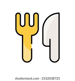 Restaurante ícones vetoriais prontos para usar site e celular