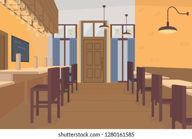 restaurant vector illustration