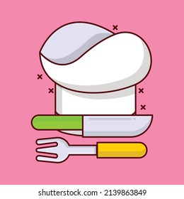 ilustración de restaurant Vector sobre un fondo transparente.Símbolos de calidad premium. icono plano de línea vectorial para el concepto y el diseño gráfico.