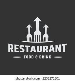 restaurant vector logo design illustration 1.eps