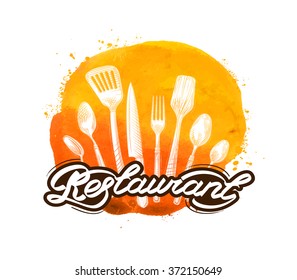 restaurant vector logo design template. cooking, cuisine, cookery icon