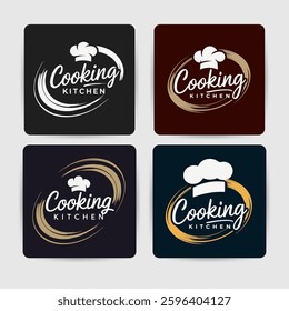 Restaurant Vintage Dining Experience Logo